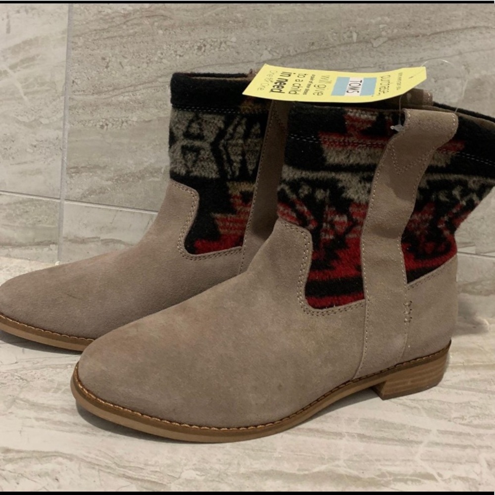 Toms aztec boot